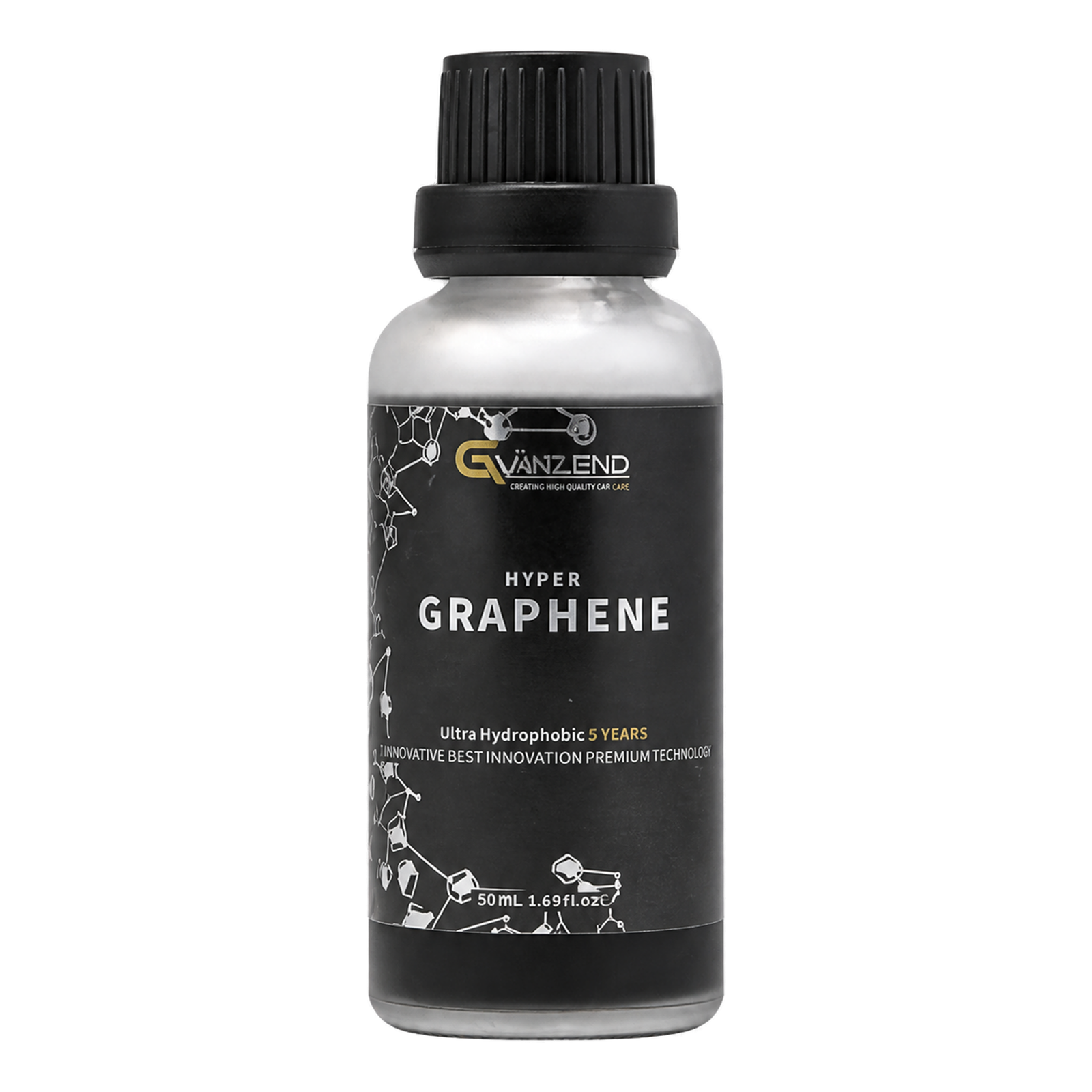 ขวด Glänzend Hyper Graphene ภาพ AI Studio อ้างอิงผลิตภัณฑ์จริง